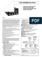 C628 AWESOME Rate Meter: Dynapar Veeder-Root