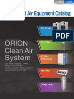 Compressed Air Equipment Catalog: Our Wide-Ranging Lineup Meets Your Needs