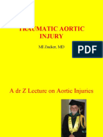 Traumatic Aortic Injury: MI Zucker, MD