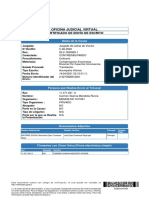 Certificado Envío Informe Social C-66-2020