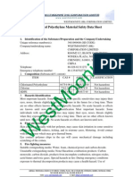 Chlorinated Polyethylene Material Safety Data Sheet