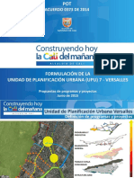 UPU7 Versalles - Propuesta Proyectos y Programas