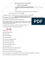 Safety Data Sheet: Serological Research Institute (SERI)