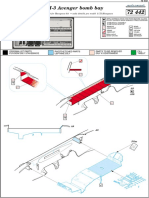 TBM-3 Avenger Bomb Bay: 1/72 Scale Detail Set For Hasegawa Kit - Sada Detailù Pro Model 1/72 Hasegawa