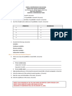 PR2 Quarter 1 Performance Tasks