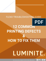 Flexo Troubleshooting Guide - 0B12 Common Printing Defects and How To Fix Them