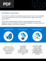 Azure Stack Portfolio Datasheet