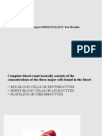 How To Interpret HEMATOLOGY Test Results