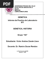 Practica Genetica 1 Historia