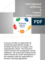 Performance Appraisal & Change Management: BY Divya Prakash 29029