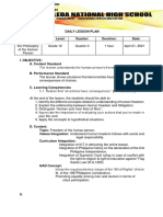 Cot 1 Lesson Plan Freedom of The Human Person