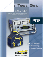 KPG 54Kv VLF: VLF: Up To 57kV For Testing of 19/33kV Cables According IEC 60502-2, DIN VDE 0276-620