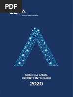 Memoria Anual Reporte Integrado 2020 BBVA Argentina