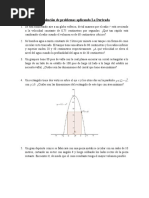 Resolución de Problemas Aplicando La Derivada