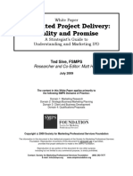 Integrated Project Delivery: Reality and Promise: White Paper