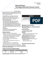 Model BV87ALP Two-Stage Differential Pressure Control: Description