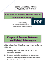 Chapter 4: Income Statement and Related Information: Intermediate Accounting, 11th Ed. Kieso, Weygandt, and Warfield