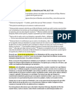 Profetas o Discípulos - Mc. 8.27-38