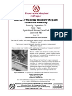 Historic Wooden Window Repair:: Preservation Maryland