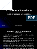 Legislación Alimentaria Guatemalteca