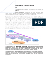 Muestreo y Pretratamientos