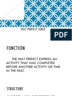 Science - Past Perfect Tense