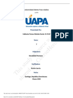 Tarea 7 de Sexualidad Humana