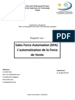 Rapport Sur SFA