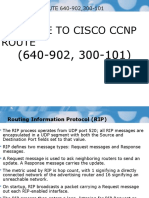 Welcome To Cisco CCNP Route