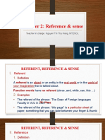 Chapter 2 - Reference Sense