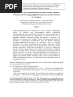 Optimization and Quantization in Gradient Symbol Systems: A Framework For Integrating The Continuous and The Discrete in Cognition