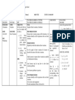 Direct Variation Lesson Notes