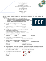 Summative Test 1 - Physical Science