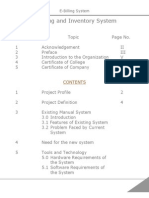 E-Billing and Inventory System