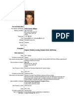 Europass Curriculum Vitae: Personal Information Gellért Sándor, Máttyus