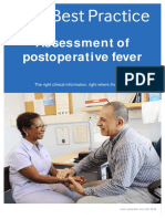 Assessment of Postoperative Fever BMJ