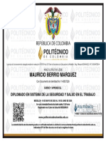 Diplomado en Seguridad y Salud en El Trabajo