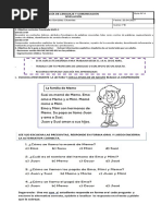 Guía 4 Lenguaje 1°B