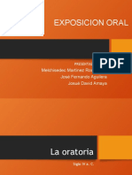 Presentacion para Exposicion de La Orato