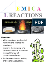 Chemical Reactions Anwers