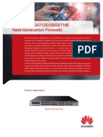 Huawei USG6712E&USG6716E New-Generation Firewalls Datasheet