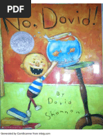 No, David - by David Shannon