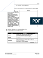 First Periodical Practical Examination Instructions:: Criteria Description Points