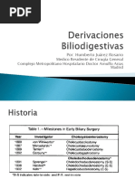 Derivacionbiliodigestivas Cetrales y Periféricas