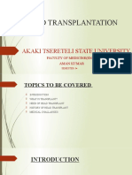 Head Transplantation: Akaki Tsereteli State University