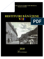 Restituiri Bănățene 8 2020