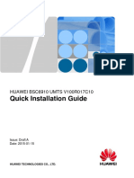 BSC6910 UMTS Quick Installation Guide (V100R017C10 - Draft A) (PDF) - EN