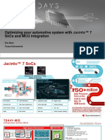 Optimizing Your Automotive System With Jacinto™ 7 Socs and Mcu Integration