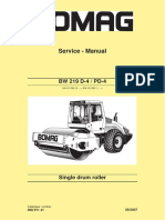 Bomag BW219D PD-4 Service Manual Lubricants