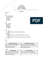 ICSE Board Class IX Biology Paper - 3 Solution: Section-I Answer 1 (A)